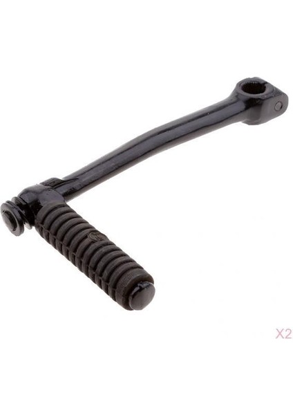 2x Siyah Kick Starter Lever Kick Başlangıç ​​yamaha PW80 PY80 Dirt Bike Peewee (Yurt Dışından)
