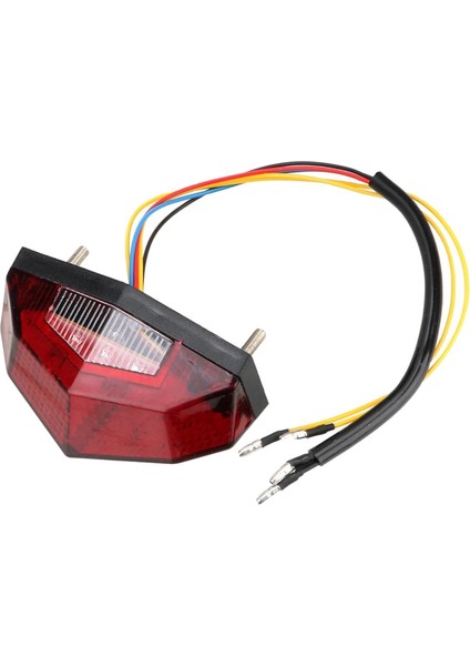 LED Turn Sinyal Freni Çalışan Duman Kuyruk Işığı Dönüş Sinyali Lamba Kırmızı Kabuk Uygun (Yurt Dışından) modelleri