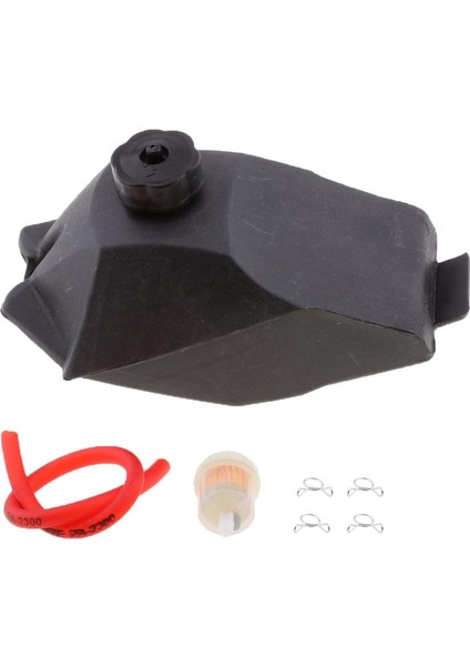 Yakıt Deposu ve Kırmızı Hortum ve 49CC Motor Atv Mini Quad Cep Kir Için Filtre (Yurt Dışından)