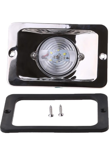 Beyaz Tekne Deniz Kuyruk Dalga Tahtası Kıta Navigasyon LED Işık Lambası Dc 12V (Yurt Dışından)