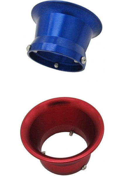 24-30MM Arayüzü Için 50MM Hava Filtresi Arayüz Bardağı Kırmızı Mavi (Yurt Dışından)