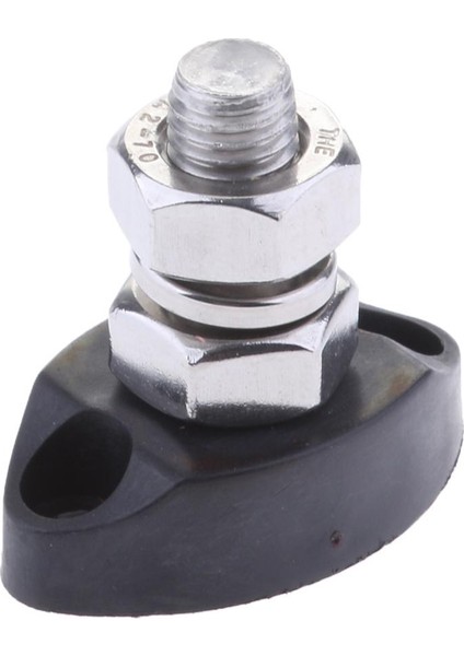 M8 Siyah Kavşak Blok Güç Post Yalıtımlı Terminal Saplama 8mm Siyah 8mm (Yurt Dışından)