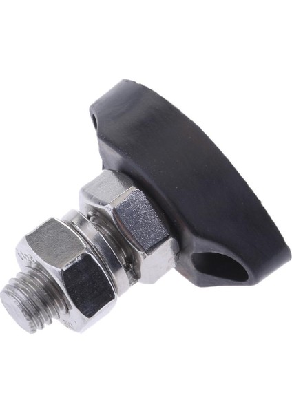 M8 Siyah Kavşak Blok Güç Post Yalıtımlı Terminal Saplama 8mm Siyah 8mm (Yurt Dışından)