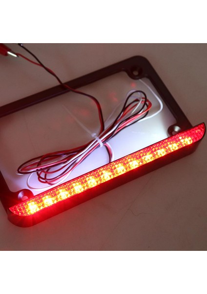 12 Kırmızı LED Plaka Çerçevesi Yamaha Için Dijital Fren Işığı 12V (Yurt Dışından) fiyatları