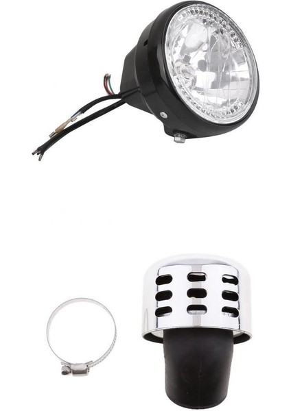 Motosiklet Hava Filtresi Alımı ve Far LED Dönüş Sinyali Işığı Için (Yurt Dışından)