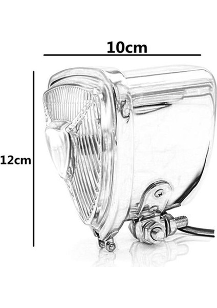 Harley Motosiklet Için 12V 35W Beyaz LED Far Üçgen Işık Göstergesi (Yurt Dışından) modelleri