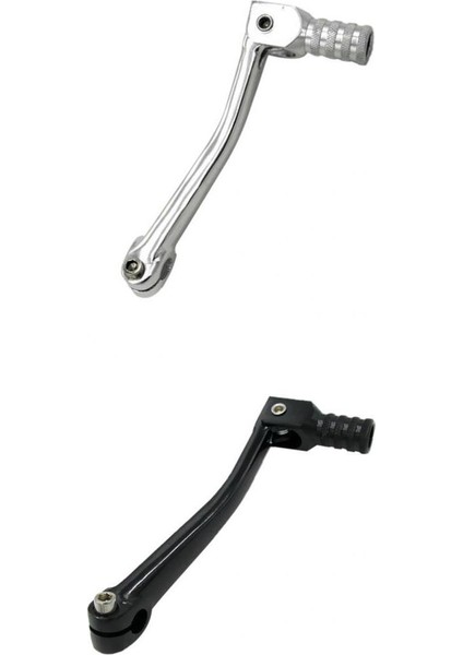 50 70CC 110CC 160CC Kir Gümüş - Siyah Için 2xgear Vites Değiştirici Kolu (Yurt Dışından)