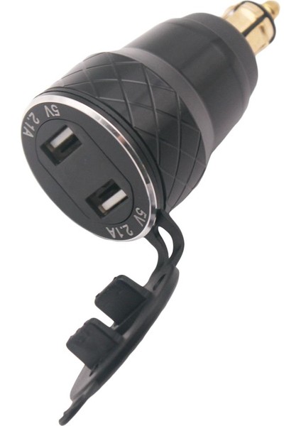 2 Adet Motorcross Din Socket Hella'dan Bmw F800 F650 4.2A LED Için Çift USB Şarjı (Yurt Dışından) indirimleri
