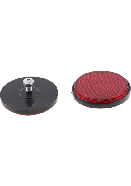 6 Çift LED Motosiklet Yuvarlak Reflektör Kuyruk Fren Lambası (Yurt Dışından)