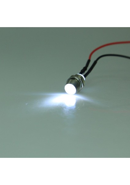 5 Adet 12V 1.8W Marine LED Gösterge Gösterge Gösterge Tablosu Sinyal Işık Lambası Beyaz (Yurt Dışından) fiyatları