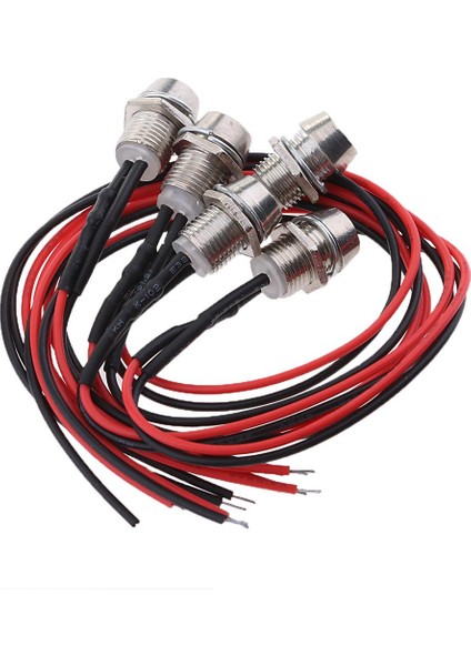 5 Adet 12V 1.8W Marine LED Gösterge Gösterge Gösterge Tablosu Sinyal Işık Lambası Beyaz (Yurt Dışından) indirimleri