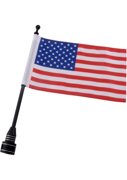 Evrensel Korozyon Karşıtı Fransa Bayrağı ve Sabit Motosiklet Bayrağı Montaj Kiti (Yurt Dışından)