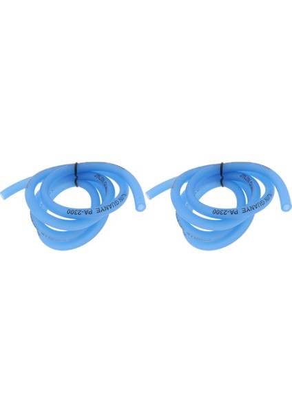 2 Adet 1m Motosiklet Akaryakıt Yağı Dağıtım Tüp Hortum Hattı Benzin Borusu (Yurt Dışından)