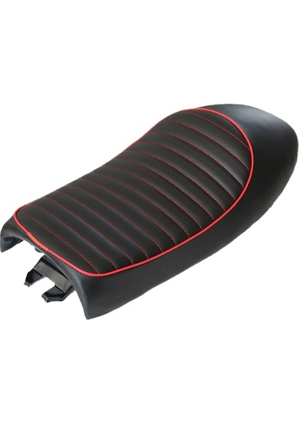 Siyah Için Motosiklet Cafe Racer Styling Yastık Koltuğu (Yurt Dışından)