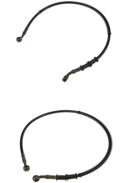 2 Adet Motosiklet 60CM ve 70CM Fren Debriyaj Yağı Hortum Boru Tüpü (Yurt Dışından)
