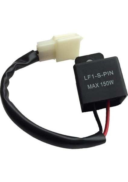 12V Universal Flasher Röle Elektronik LED Işık Flaş Sabit Motosiklet (Yurt Dışından)