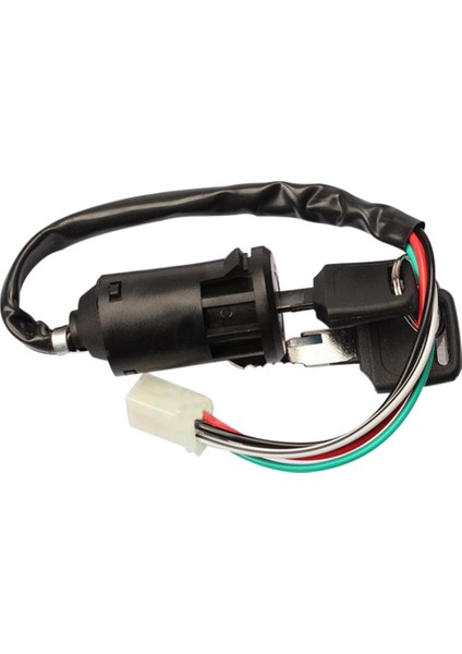 Dörtlü Çukur Kilit 2 Anahtar 4 Tel Honda Suzuki Için Kontak Anahtarı (Yurt Dışından)