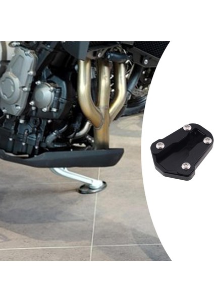 CRF300L Siyah Için Kickstand Side Stand Uzantı Pedi (Yurt Dışından)