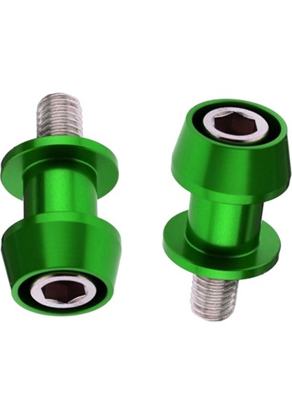 2x 8mm Evrensel Motosiklet Cnc Salıncak Kol Makaralar Kaydırıcılar Bobin Yeşil Yeşil Standı (Yurt Dışından)