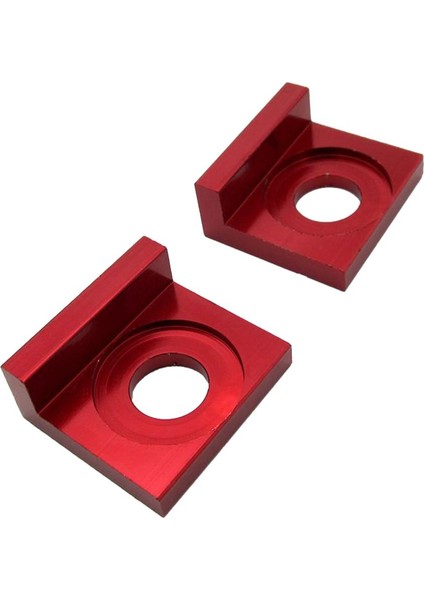 12MM Zincir Ayarlayıcı Blok Gerginliği 110 125CC Dört Atv Kir Bisikleti Kırmızı (Yurt Dışından)