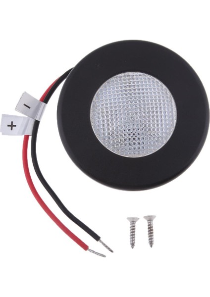 12V LED Iç Kubbe Işık Tavan Lambası 6300K Araba Kamyonu Teknesi Rv (Yurt Dışından)