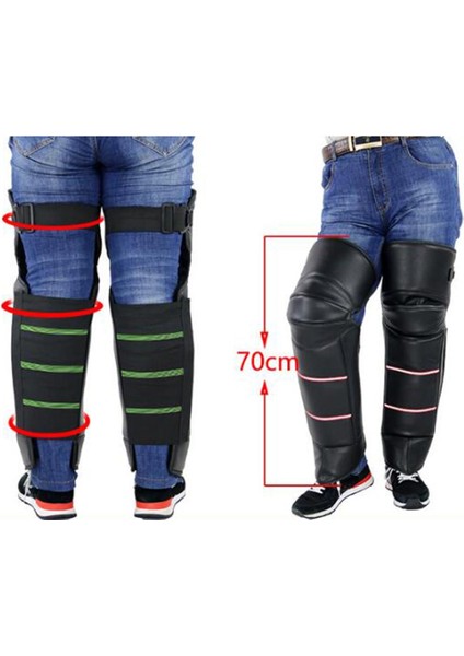 1 Çift Motosiklet Sürme Rüzgar Geçirmez Isıtıcı Diz Bacaklar Ped Koruyucu (Yurt Dışından) fiyatları