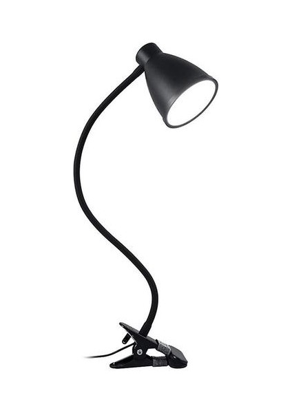 LED Klip Masa Lambası HL-TJ8010A-7 Weluot, 3 Dişliler Karartma, 8.5 cm (Siyah) (Yurt Dışından) fırsatları