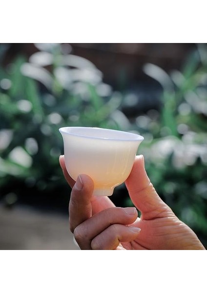 Ceramik Çay Kupası Beyaz Porcelain Çay Kupası Çin Kung Fu Kupası.çay Kupası (Beyaz) (Yurt Dışından) fiyatları