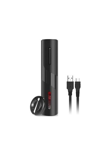 Elektrik Şarap Açıcı Yeniden Yüklenebilir Otomatik Korkscrew Şarap Bottleri Açıcı Foil Cutter & USB Charging Cable, Home Us Suit. (Yurt Dışından)
