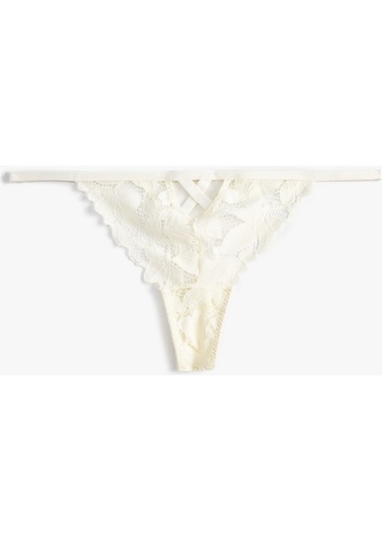 String Külot Dantelli Biye Detaylı