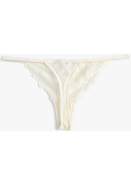 String Külot Dantelli Biye Detaylı