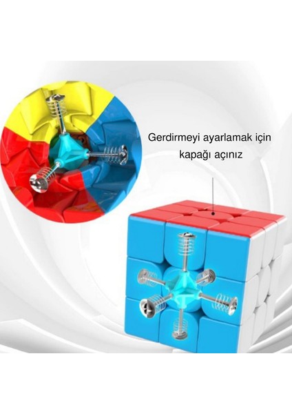 Göçmen Tuhafiye Zeka Küpü Sabır Küpü Rübik Küp 3x3 Rubik Küp Akıl ve Zeka Oyunu