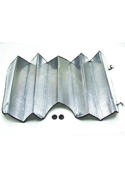 Oto Ön Cam Araba Güneşliği Katlanabilir Dışı Alüminyum Metalize Arası Balonlu Güneşlik 150X70CM fırsatları