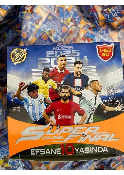 All Star 10. Yıl 2023 Süper Final Orjinal 400LÜ Futbol Oyuncu Kartları - 2LIKARTX200PAKET=4 fırsatları