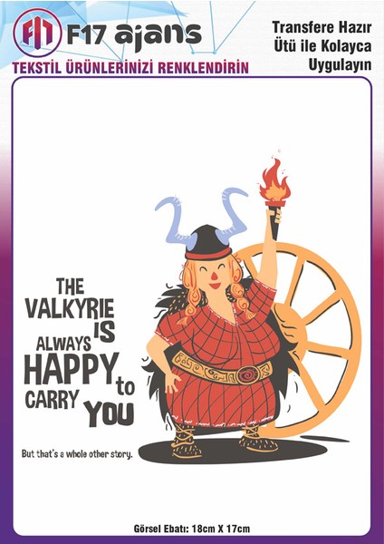 Ütü ile Yapışan Tekstil Baskı Görseli