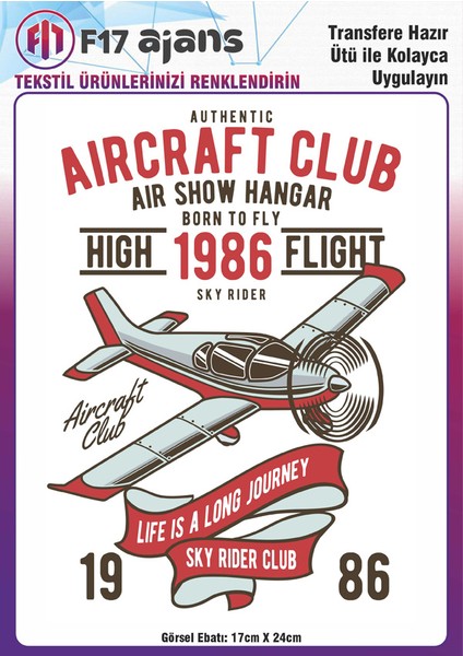 Ütü ile Yapışan Tekstil Baskı Görseli