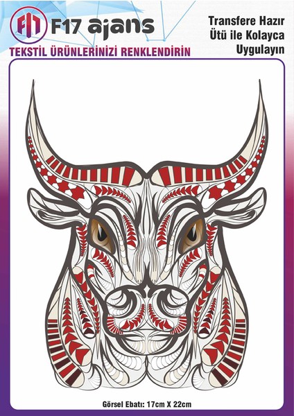 Ütü ile Yapışan Tekstil Baskı Görseli 140