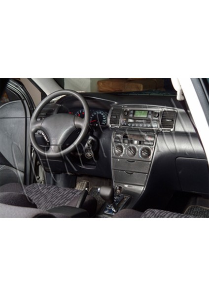 Meriç® Toyota Corolla Ön Torpido Kaplama Maun 18 Parça 2002-2004