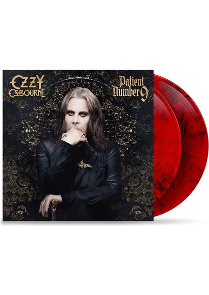 Ozzy Osbourne- Patient Number 9 (Limited Edition Translucent Red W/ Black Marble Vinyl) - 2 Plak