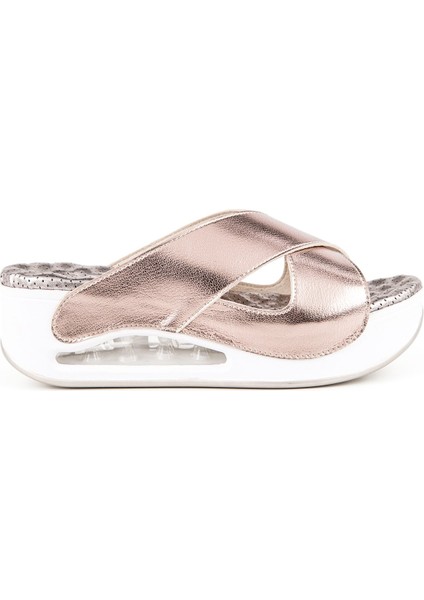 31210 Penelope Anatomik Air Max Taban Kadın Terlik Platin modelleri