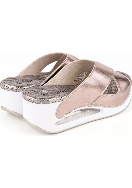 31210 Penelope Anatomik Air Max Taban Kadın Terlik Platin indirimleri