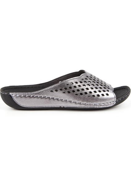 31126 Flynn Anatomik Kadın Günlük Terlik Kurşun fiyatları