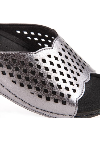 31126 Flynn Anatomik Kadın Günlük Terlik Kurşun fırsatları