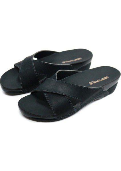 Venedik-9 Anatomik Kadın Günlük Terlik Siyah fırsatları