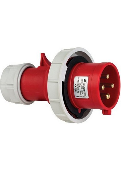 406110V 4 x 32A. IP67 Düz Fiş Vidalı Bağ.