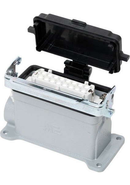 403722S 16 x 16A. Çoklu Duvar Prizi Tek Met.man.men.kapak