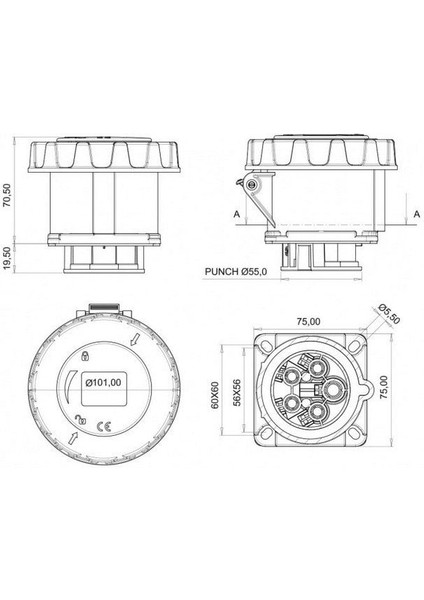 5-32A.380V.MAKINE Priz fiyatları