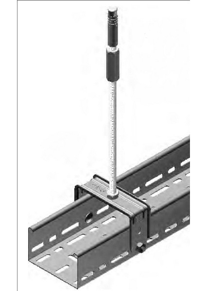 3008267 At3 300 Tij Sistemli Kanal Taşıyıcı (Tek Tijli) (1,5 Mm)