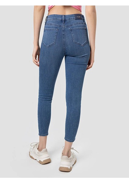 Kadın Jean Pantolon Mavi LF2032550 modelleri
