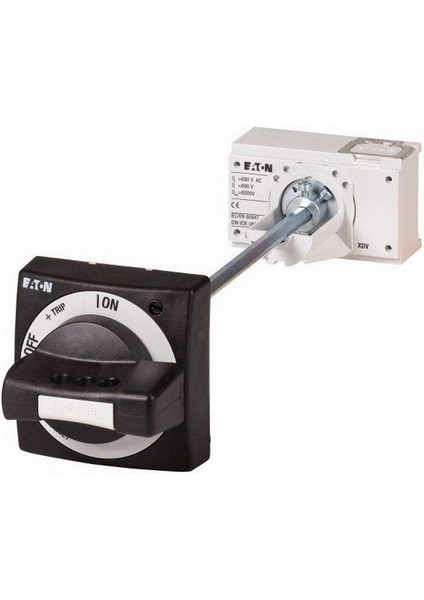 260166 Kompakt Şalter Aksesuarı: Uzatmalı Döner Kurma Kolu-Siyah Nzm1